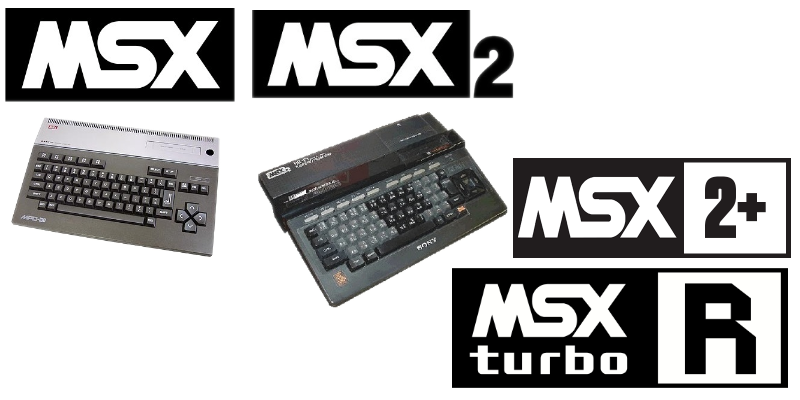 MSX MSX2 MSX+　MSXTurboR