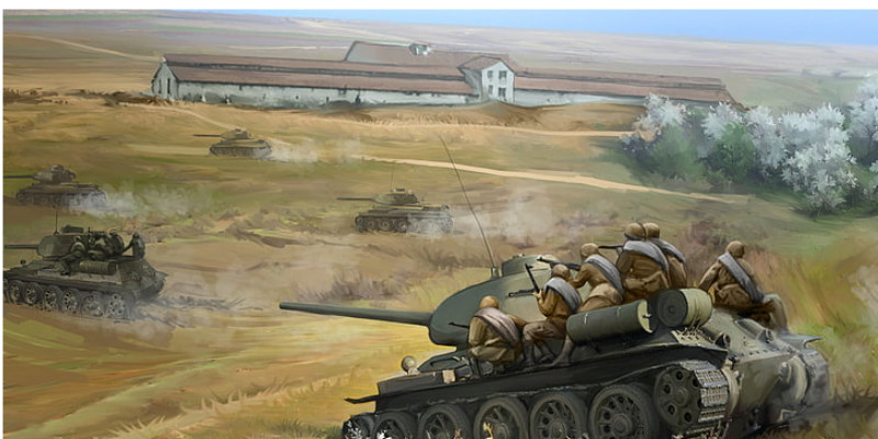 ソ連軍　T-34　第二次世界大戦　戦車