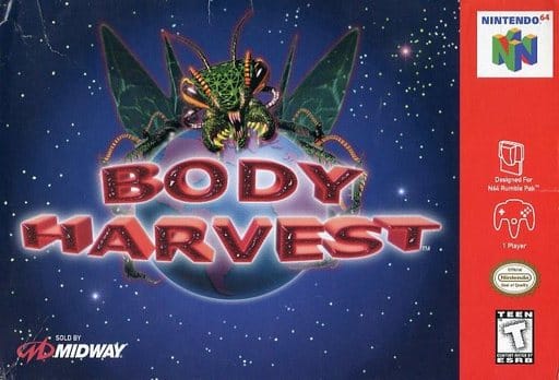 ランキング24位：良作『Body Harvest(評価:73★★★・機種:N64・発売：1998年)』のご紹介