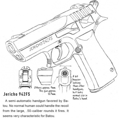 【攻殻機動隊（1996）】ハンドガン『ジェリコ941セミコンパクト (IMI Jericho 941 Semi-Compact)』(イスラエル・メーカー：IMI)のご紹介