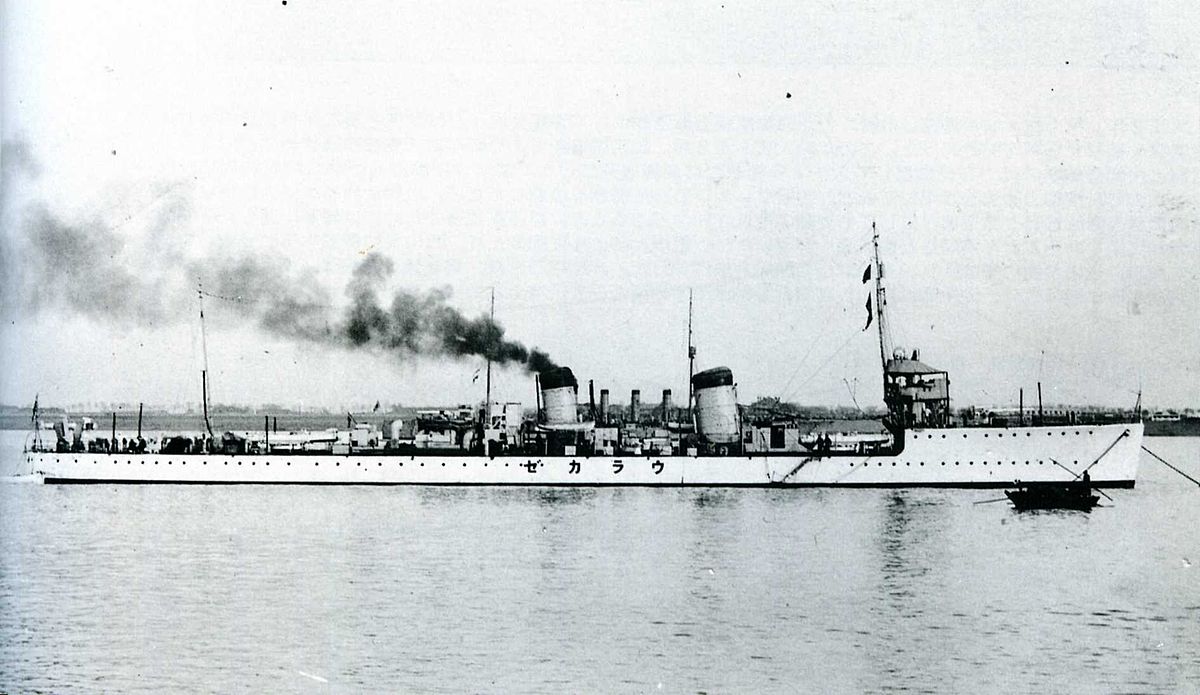 『浦風(初代)型駆逐艦：2隻 (運用開始：1914年)』のご紹介