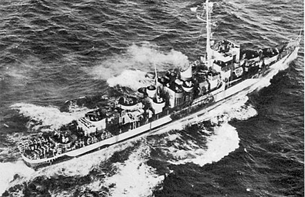 駆逐艦『ホイットリー(喪失：1940年5月19日・場所：オーステンデ沖・原因：ドイツ軍機の攻撃)』のご紹介