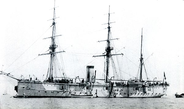 巡洋艦『海門 (期間：1884年～1904年：沈没・20年間)』のご紹介
