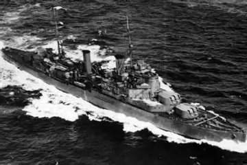 巡洋艦『フィジー(喪失：1941年5月22日・場所：クレタ島沖・原因：ドイツ軍機の攻撃)』のご紹介