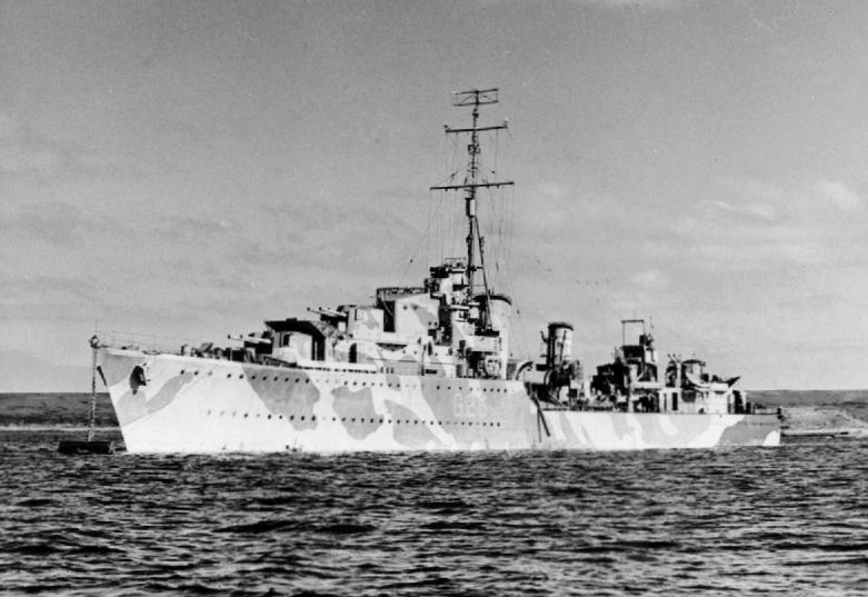 駆逐艦『マタベレ(喪失：1942年1月17日・場所：北大西洋・原因：ドイツ潜水艦「U454」の攻撃)』のご紹介