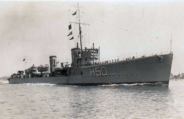 駆逐艦『ストロングホールド(喪失：1942年3月2日・場所：スンダ海峡付近・原因：日本巡洋艦「摩耶」および駆逐艦「嵐」、「野分」の攻撃)』のご紹介