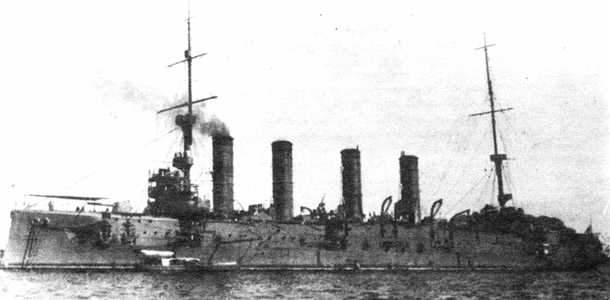 防護巡洋艦『阿蘇(初代) (期間：1905年～1931年：沈没・26年間・元ロシア海軍所属「バヤーン」)』のご紹介