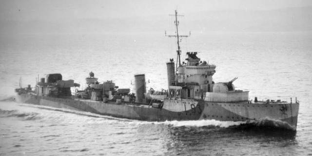 駆逐艦『ヴィミエラ(喪失：1942年1月9日・場所：テムズ川河口・原因：触雷)』のご紹介