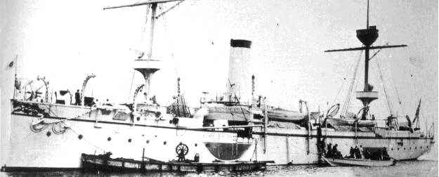 高雄(2代)巡洋艦『高雄(2代) (期間：1889年～1911年：解体・22年間)』のご紹介