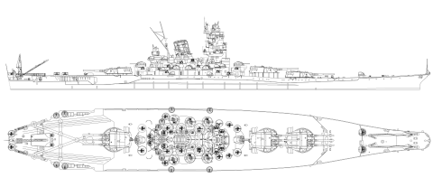 紀伊型戦艦『十一号艦 (計画のみ・ワシントン条約締結のため起工前に計画中止)』のご紹介