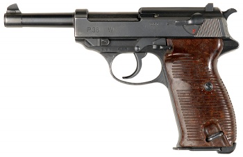 ハンドガン『ワルサーP38-9x19mm (Walther P38)』(ドイツ軍)のご紹介