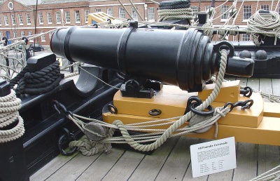 砲『68ポンド カロネード砲(イギリス海軍) (Carronade-4.4インチ)』のご紹介