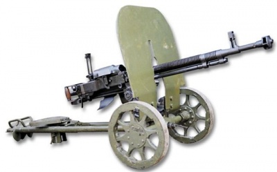 機関銃『DShK38重機関銃 (DShK Heavy Machine Gun-12.7x109mm)』(ソ連)のご紹介
