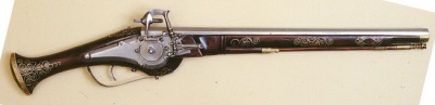 ハンドガン『ホイールロック式ピストル(ドイツ製) (German Wheellock Pistol：17世紀初頭)』のご紹介