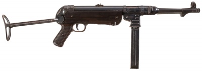 短機関銃『MP40-9x19mm』(ドイツ軍)のご紹介