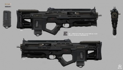 プロトタイプ武器『SC4000 アサルトライフル (SC4000 Assault Rifle)』(架空)のご紹介