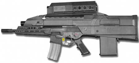 ライフル『XM29 OICW -5.56x45mm (Heckler & Koch XM29 OICW)』(H&K/ドイツ)のご紹介