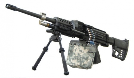 機関銃『LSAT 軽機関銃 -5.56mm (LSAT Light Machine Gun)』(AAI/アメリカ)のご紹介