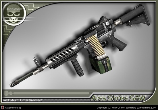 機関銃『アレスシュライク -5.56x45mmNATO (Ares Shrike)』(アレスディフェンス/アメリカ)のご紹介