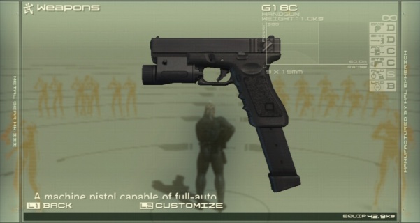 ハンドガン『グロック18C (Glock 18C)』(オーストリア設計/メーカー：グロック)のご紹介