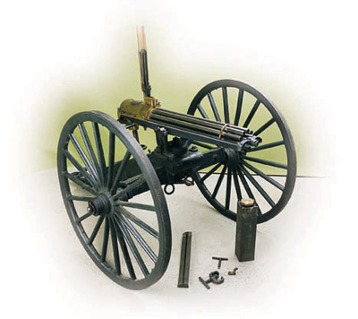 マシンガン『ガトリング砲 (Gatling Gun)』(アメリカ・設計/メーカー：R.ガトリング)のご紹介