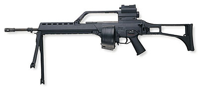 機関銃『MG36 -5.56x45mm (Heckler & Koch MG36)』(H&K/ドイツ)のご紹介