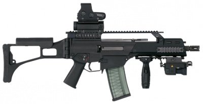 アサルトライフル『G36C -5.56x45mm (Heckler & Koch G36C)』(H&K/ドイツ)のご紹介