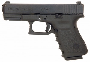 【グロック38】(Glock 38・カートリッジ：.45ギャップ・2005～現在・コンパクト)のご紹介