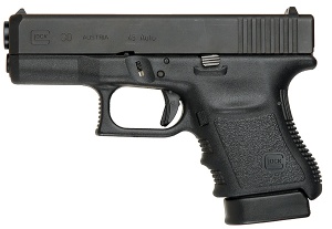 【グロック30】(Glock 30・カートリッジ：.45 ACP・1997～現在・サブコンパクト)のご紹介