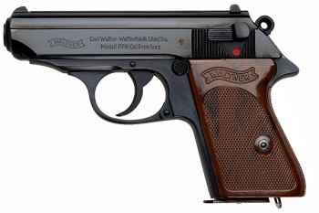 【ワルサーPPK】(Walther PPK・ピストル・1930～現在年・.22 LR .32 ACP .380 ACP・装弾数：6)のご紹介