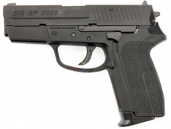 【SIG Pro SP2009】(SIG Pro SP2009・ ピストル・1999～2002年・9mm・装弾数：15)のご紹介