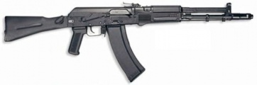 【AK-107】(アサルトライフル・5.45×39mmM74 ・製造年：2010年・重量：3.8kg・長さ：943/700mm)のご紹介