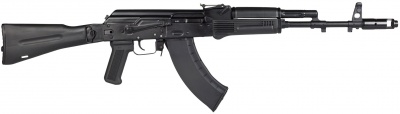 【AK-103】(アサルトライフル・7.62×39mmM43 ・製造年：2001年・重量：3.43.4kg・長さ：943/705mm)のご紹介