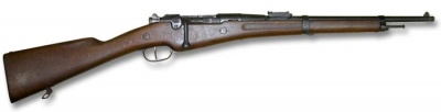 【ベルティエ1892カービン銃】(Berthier Mle 1892 Artillery Carbine・ ライフル・1892年～・8x50Rmm・装弾数：3)のご紹介