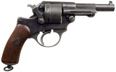 【MAS-1973】(Chamelot-Delvigne Model 1873・ リボルバー・1873～1887年・11x17.8mmR・装弾数：6)のご紹介