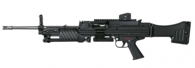 【MG4】(Heckler & Koch MG4・機関銃・2001～現在・5.56×45mmNATO・装弾数：ベルト)のご紹介