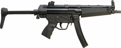 【MP5A3】(Heckler & Koch MP5A3・ 短機関銃・1973年～・9x19mm・装弾数：30)のご紹介