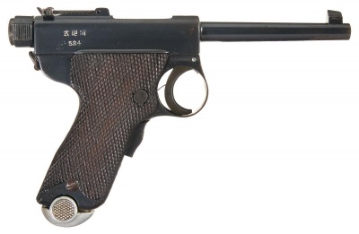 【南部式大型自動拳銃】(Nambu Type A 1902・ ハンドガン・1906～1928年・8x22mm南部弾・装弾数：8)のご紹介