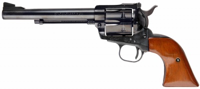 【ルガースーパーブラックホーク】(Ruger Super Blackhawk・口径・フレーム・1974年～現在・.357 Magnum 9x19mm .44 Magnum .45 ACPなど・装弾数：5 / 6)のご紹介