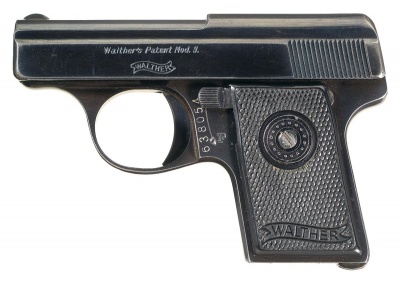 【ワルサーモデル9】(Walther Model 9・ピストル・1921～1939年・.25 ACP・装弾数：6)のご紹介