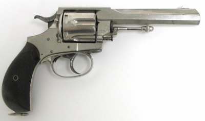 【ウェブリーNo.5】(Webley No.5・リボルバー・1875～1897年・.450 Adams・装弾数：6)のご紹介