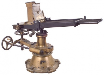 【Nordenfelt機関銃】(Nordenfelt Gun・1873年～・.450 Martini-Henry・装弾数：50)のご紹介