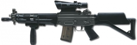 【SIG SG 551】( ライフル・1991年～現在・5.56x45mm NATO・装弾数：5/20/30)のご紹介