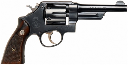 【S&W モデル20】(Smith & Wesson Model 20・リボルバー・1957～1963年・.38 / 44・装弾数：6)のご紹介