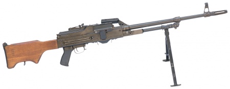 【M84】( 機関銃・1981年～現在・7.62x54mm R・装弾数：100 / 250)のご紹介