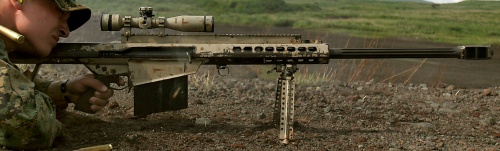 スナイパーライフル『XM109 -25x59mm (Barrett XM109)』(バレット/アメリカ)のご紹介