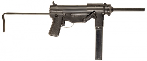 118位【M3サブマシンガン】(M3 submachine gun・生産数：65.5万丁・小型機関銃・アメリカ)のご紹介