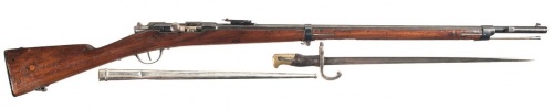 131位【グラース銃1874】(Fusil Gras mle 1874・生産数：40万丁・ボルトアクションライフル・フランス)のご紹介