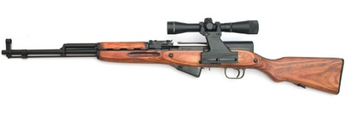 【SKS】( ライフル＆スナイパーライフル・1945～1956年・7.62x39mm・装弾数：10)のご紹介