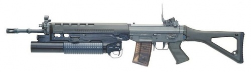 【SIG SG 550】( ライフル・1986年～現在・5.56x45mm NATO・装弾数：5/20/30)のご紹介